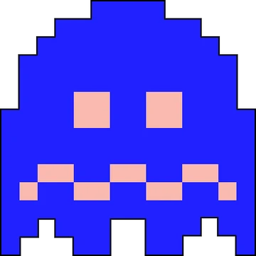 Ghost Sprite in Frightened State